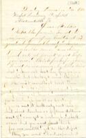 Alvah Marsh Letter : December 1863