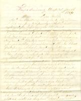 Alvah Marsh Letter : January 1, 1864