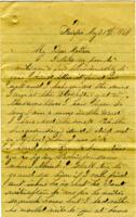 Alvah Marsh Letter : May 31, 1864