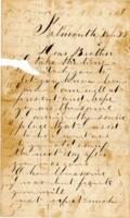 Alvah Marsh Letter : February 27 & March 4, 1863