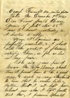 Alanson Royce Letter : December 9, 1861