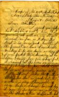 Albert W Barber Letter : May 7 1863