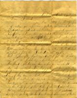 Albert W Barber Letter : October 28 1863