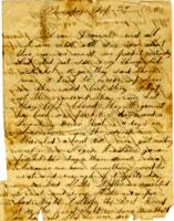 Albert W Barber Letter : September 30 1862(?)