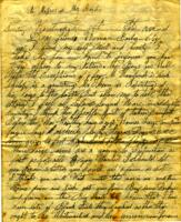 Albert W Barber Letter : October 5 1862(?)