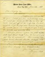 David Bagley Letter : June 24, 1861