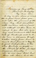 David Bagley Letter : August 22, 1861