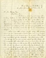 David Bagley Letter : October 18, 1862