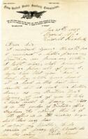David Bagley Letter : January 16, 1864