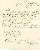 David Bagley Letter : January 21, 1865