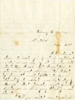 Bamber Family Letter : February 20, 1861