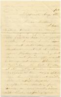 Bamber Family Letter : August 7, 1861