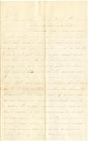 Bamber Family Letter : April 30, 1863