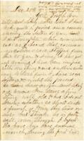 Bamber Family Letter : December 20, 1864