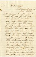 Bamber Family Letters : January 24 & 25, 1865