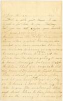 Benjamin B. Brock Letter : June 25, 1863