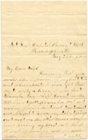Benjamin B. Brock Letter : May 28, 1864