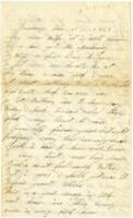 Benjamin B. Brock Letter : January 21, 1863