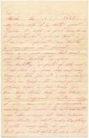 Benjamin B. Brock Letter : March 1, 1863