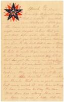 Benjamin B. Brock Letter : March 24, 1863