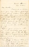 Bostock Letter : November 5, 1862