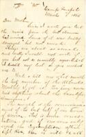 Bostock Letter : March 7, 1863