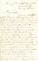 Bostock Letter : January 11, 1865