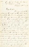Bostock Letter : March 25, 1865
