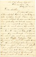 Bostock Letter : May 20, 1865
