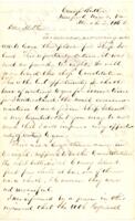 Bostock Letter : March 2, 1862