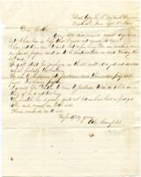 Campbell Letter : September 19, 1865
