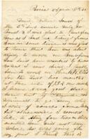 Campbell Letter : April 8, 1861