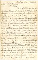 Campbell Letter : December 18, 1861