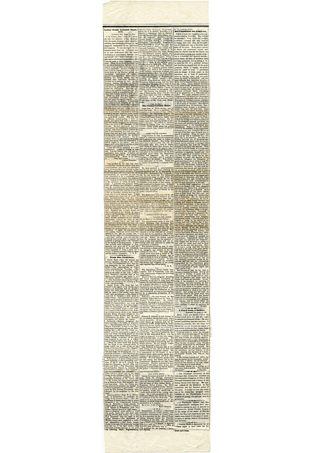 Cathcart Newspaper Clippings, 1865-68 : Various articles concerning Indiana Republican Congressional Convention, June 20, 1868
