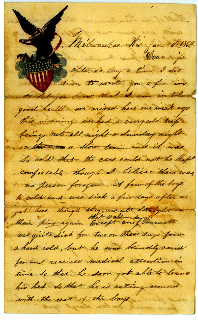 Thomas J. Davis Letter : January 20, 1862