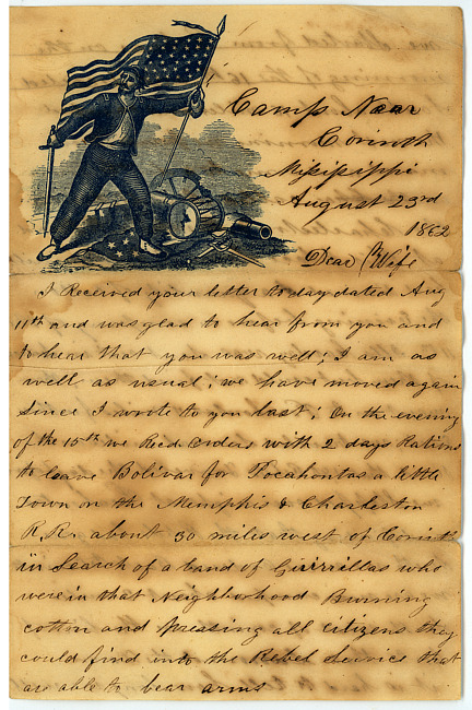 Thomas J. Davis Letter : August 23, 1862