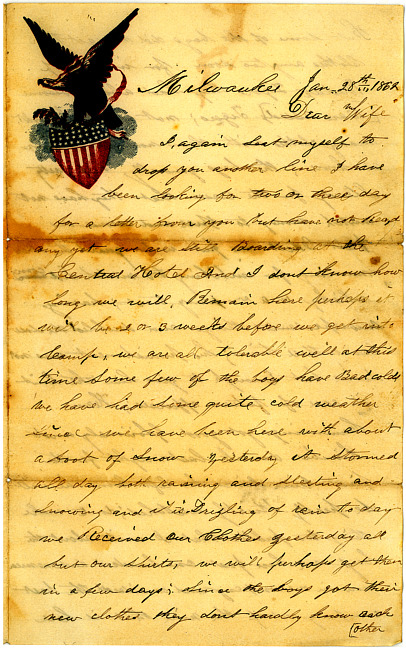 Thomas J. Davis Letter : January 28, 1862