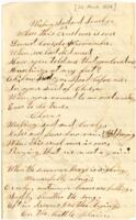 Jefferson S. Dowd Letter : March 26, 1864