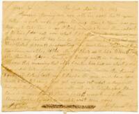 Horace Dowd Letter : April 14, 1864