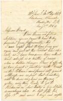 G. S. Dowd Letter : May 1, 1864