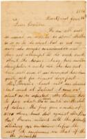 Henry Horace Dowd Letter : July 21, 1864