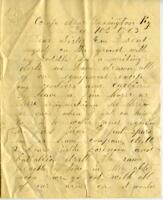 Eaegle Family Letter : December 10, 1863