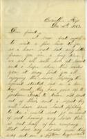Eaegle Family Letter : December 21, 1863