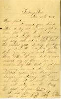 Eaegle Family Letter : January 19, 1864