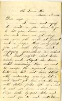 Eaegle Family Letter : March 29, 1864