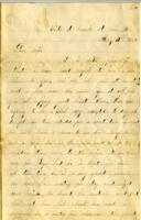 Eaegle Family Letter : May 9, 1864