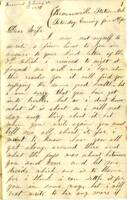 Eaegle Family Letter : January 21, 1865