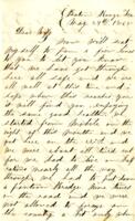 Eaegle Family Letter : May 24, 1865