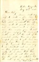 Eaegle Family Letter : May 31, 1865