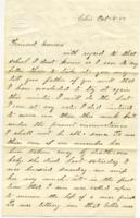 Eaegle Family Letter : October 3, 1865
